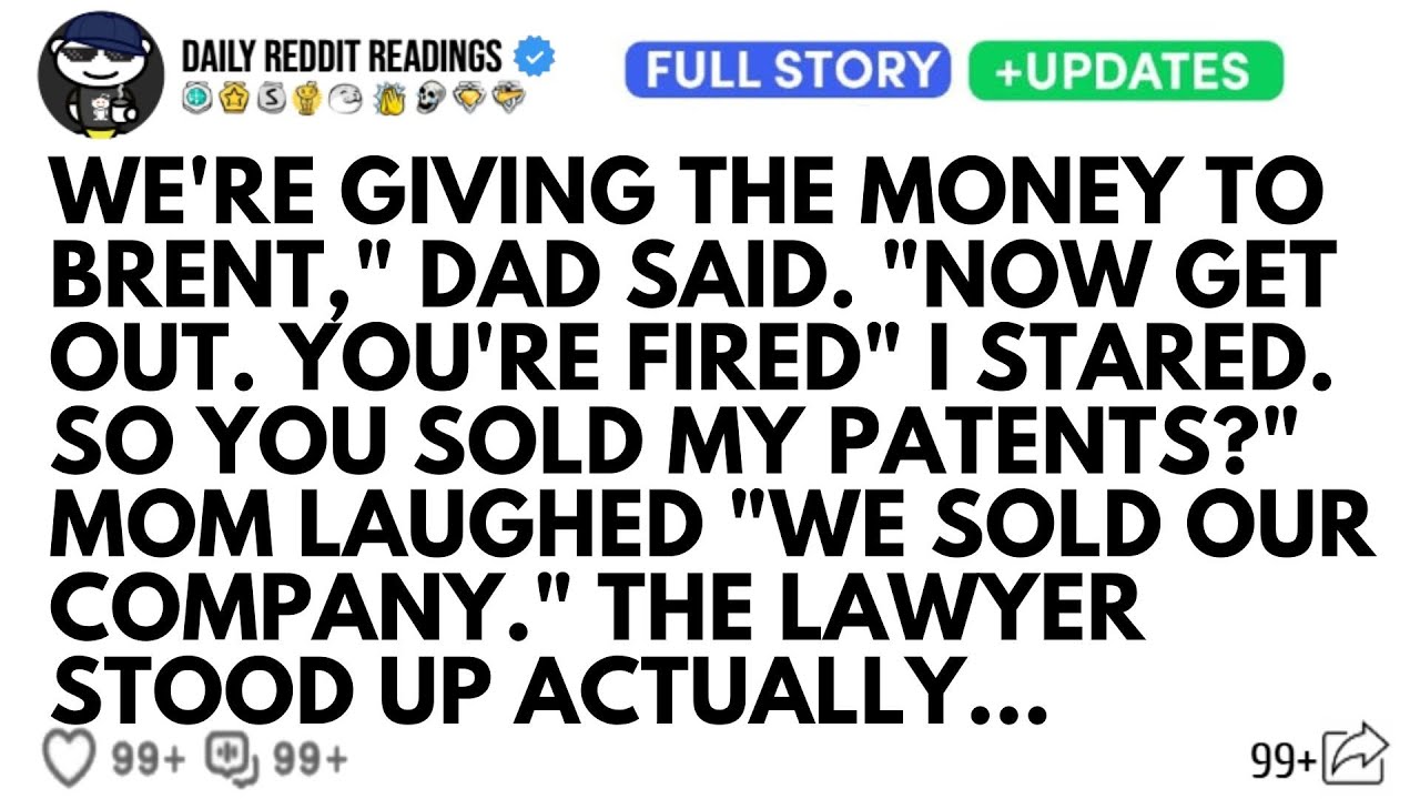 WE'RE GIVING THE MONEY TO BRENT,