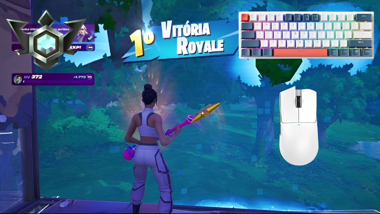 Fortnite Ranked Win🏆 Machenike + Attack Shark X11.