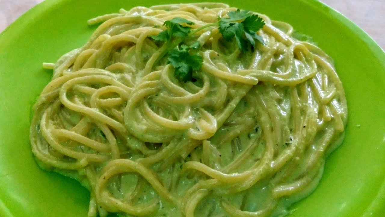 Espagueti verde / fácil y rápido