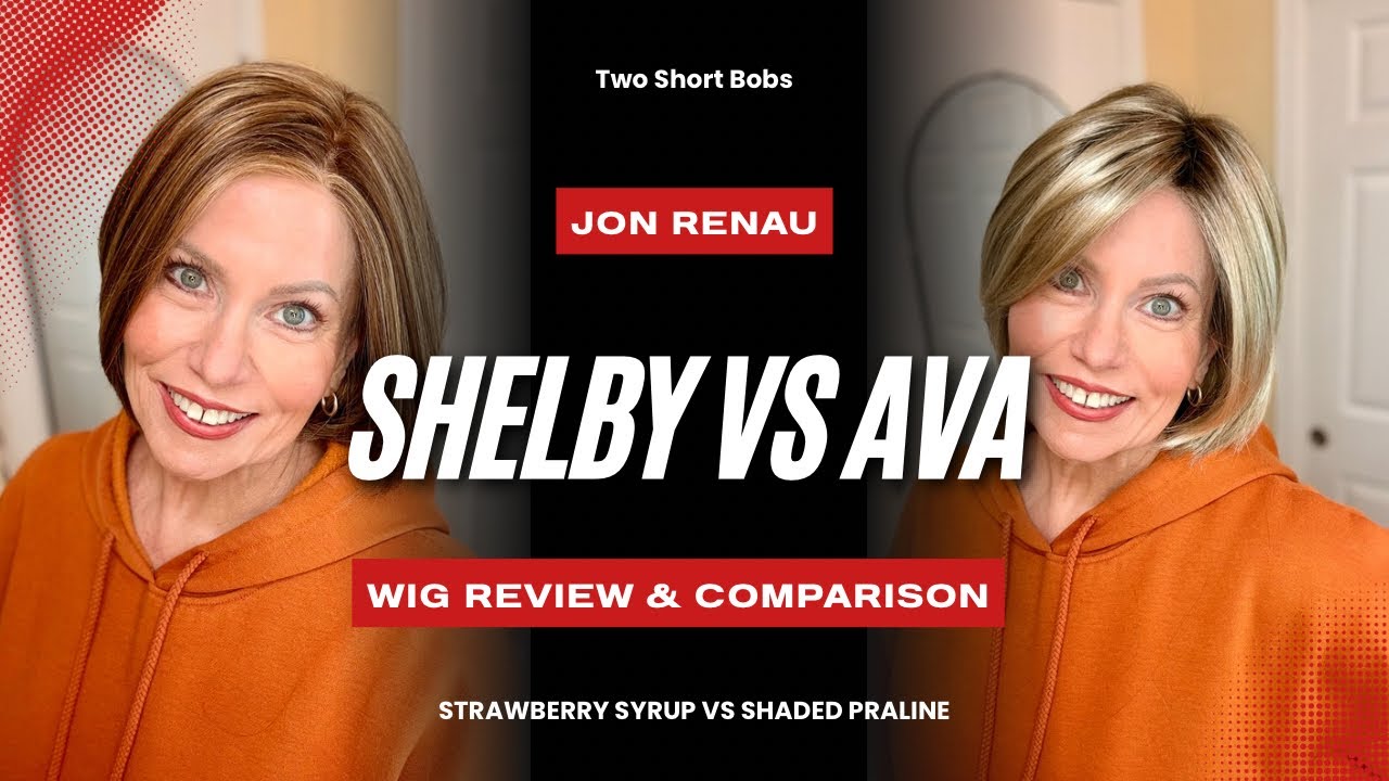 Ava против Shelby | Сравнение плотности синтетического материала SmartLace от Jon Renau в 12FS8 и...