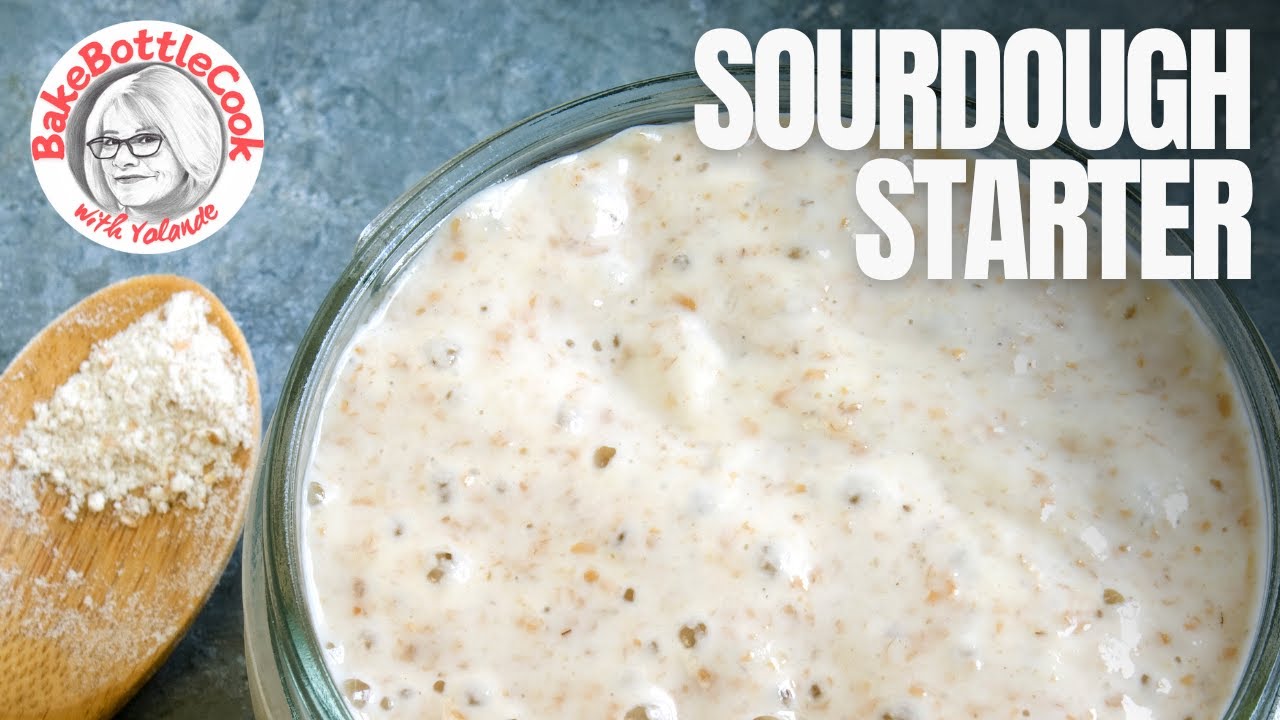 Make Your Own Sourdough Starter from Scratch – A Step-by-Step Guide #sourdough #sourdoughstarter