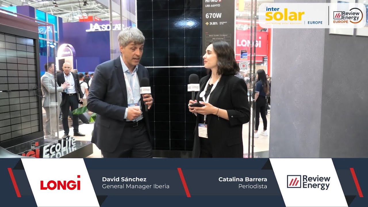 Intersolar Europe 2025 | Entrevista con David Sánchez de LONGi