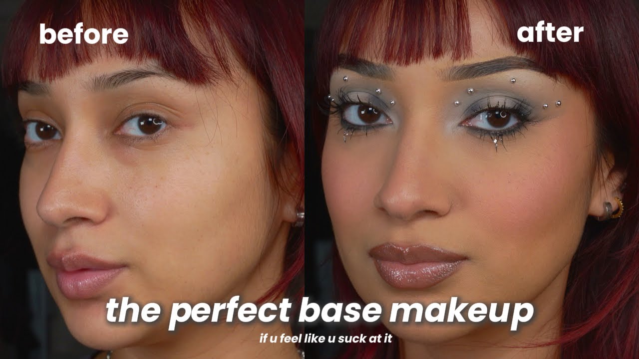 an extremely detailed base makeup routine if u suck at it *step by step*