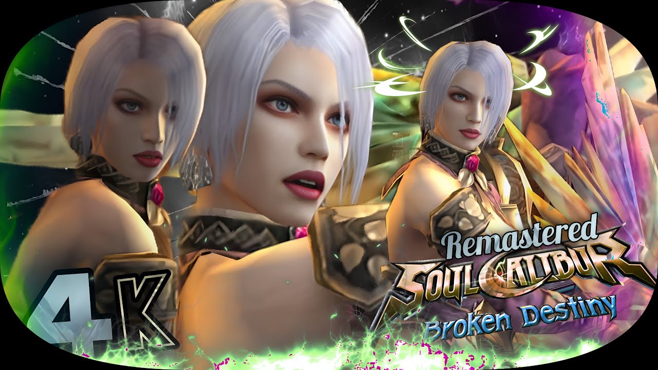 Ivy ( Siegfried moves ) Soul Calibur Broken Destiny UHD 4K 60 FPS 
