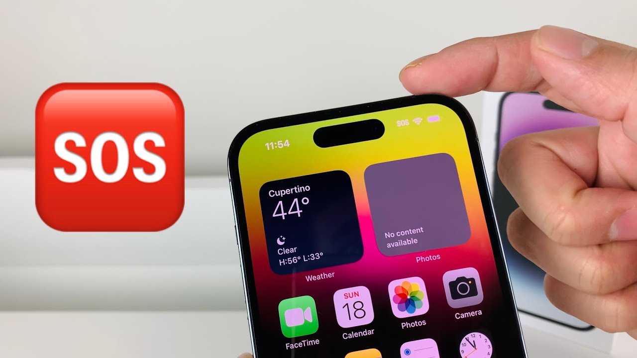 What Does &ldquo;SOS&rdquo; and &ldquo;SOS Only&rdquo; Mean and How to Fix It!