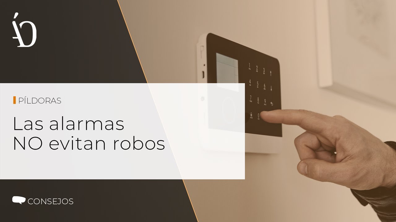 Las alarmas NO evitan robos