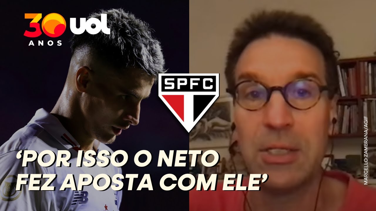 'FERREIRINHA É O JOGADOR MAIS FRACO DO ELENCO DO SÃO PAULO. NÃO VAI MELHORAR', DISPARA ARNALDO