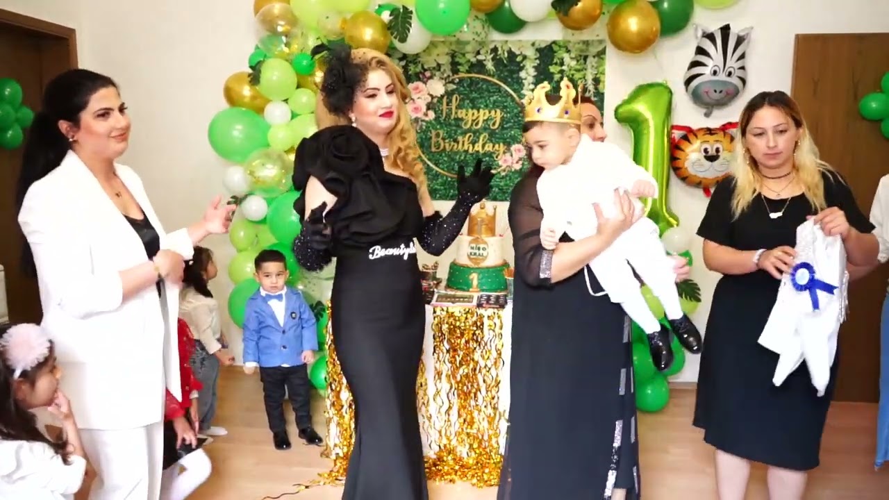 Yeni Zara Miso Pasanin 1 yas Dom Gunu partisi