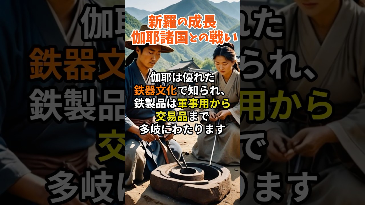 【韓国の歴史】新羅の成長：伽耶諸国との戦い #shorts #歴史解説  #history
