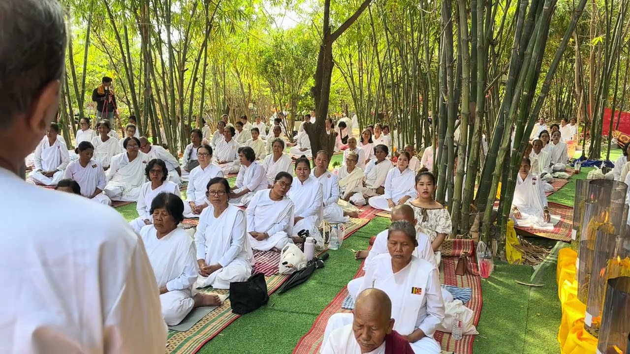 កិច្ចសន្ទនាព្រះធម៌ នៅលង្វែក ភាគ ១