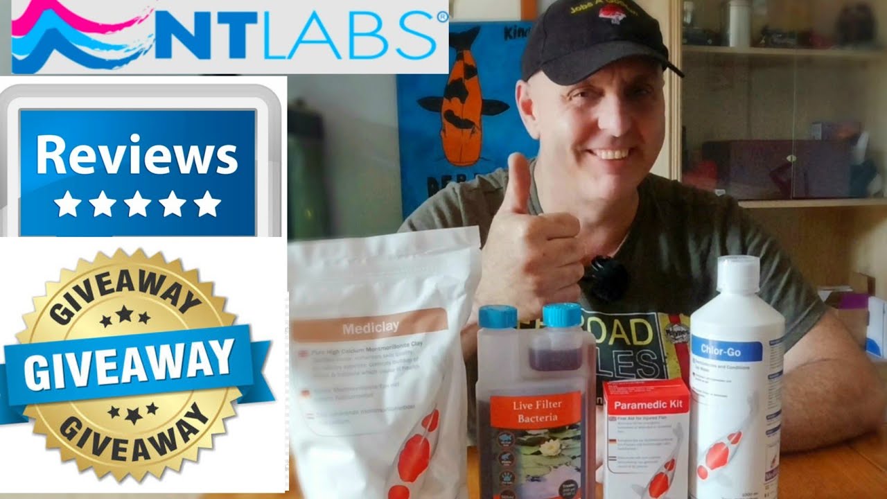 NT LABS PRODUCTS REVIEW AND GIVEAWAY (KOI POND)