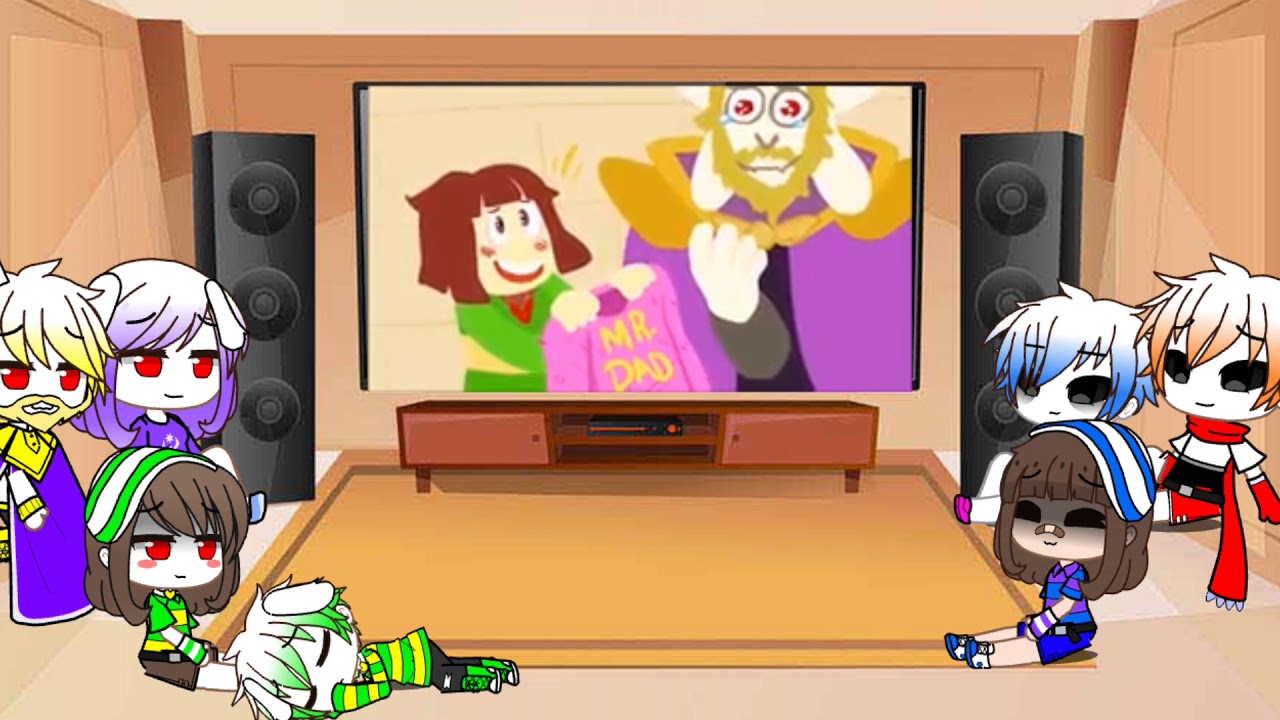 undertale reacts to the truth behind chara 1/2 |undertale|