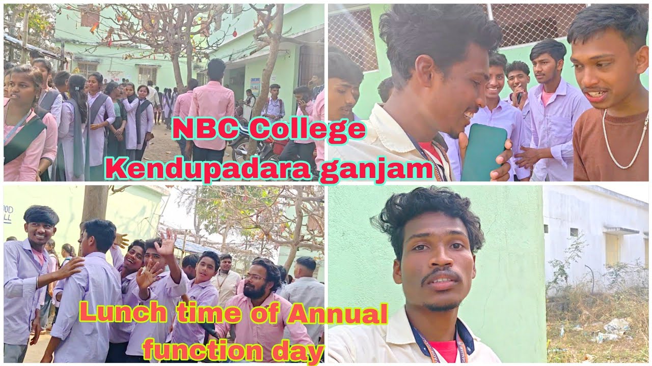 Lunch time of Annual function at NBC College Kendupadara ganjam @Mr.Ananta_Vlogs 