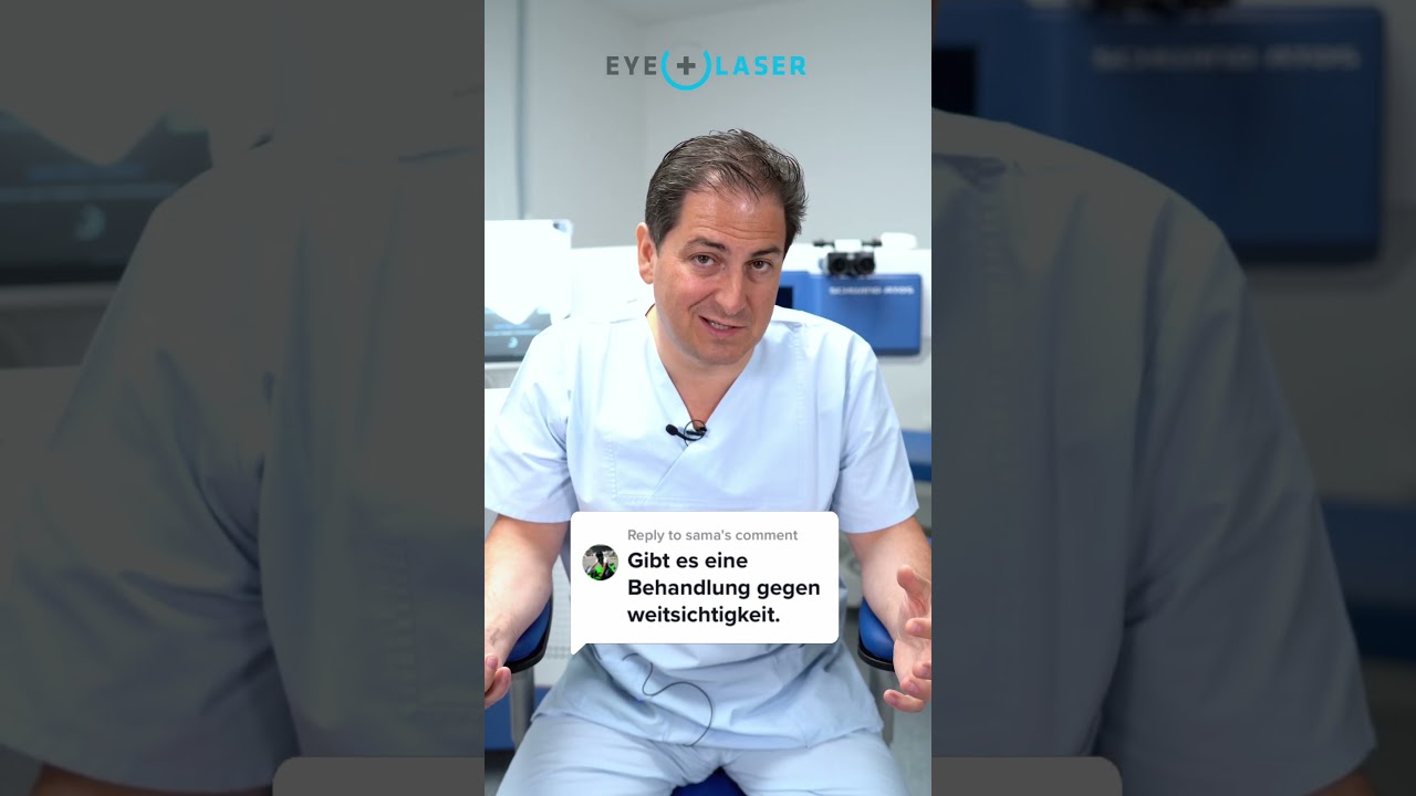 Beheben Sie Ihre Weitsichtigkeit und befreien Sie sich von Brille und Kontaktlinsen #eyelaser