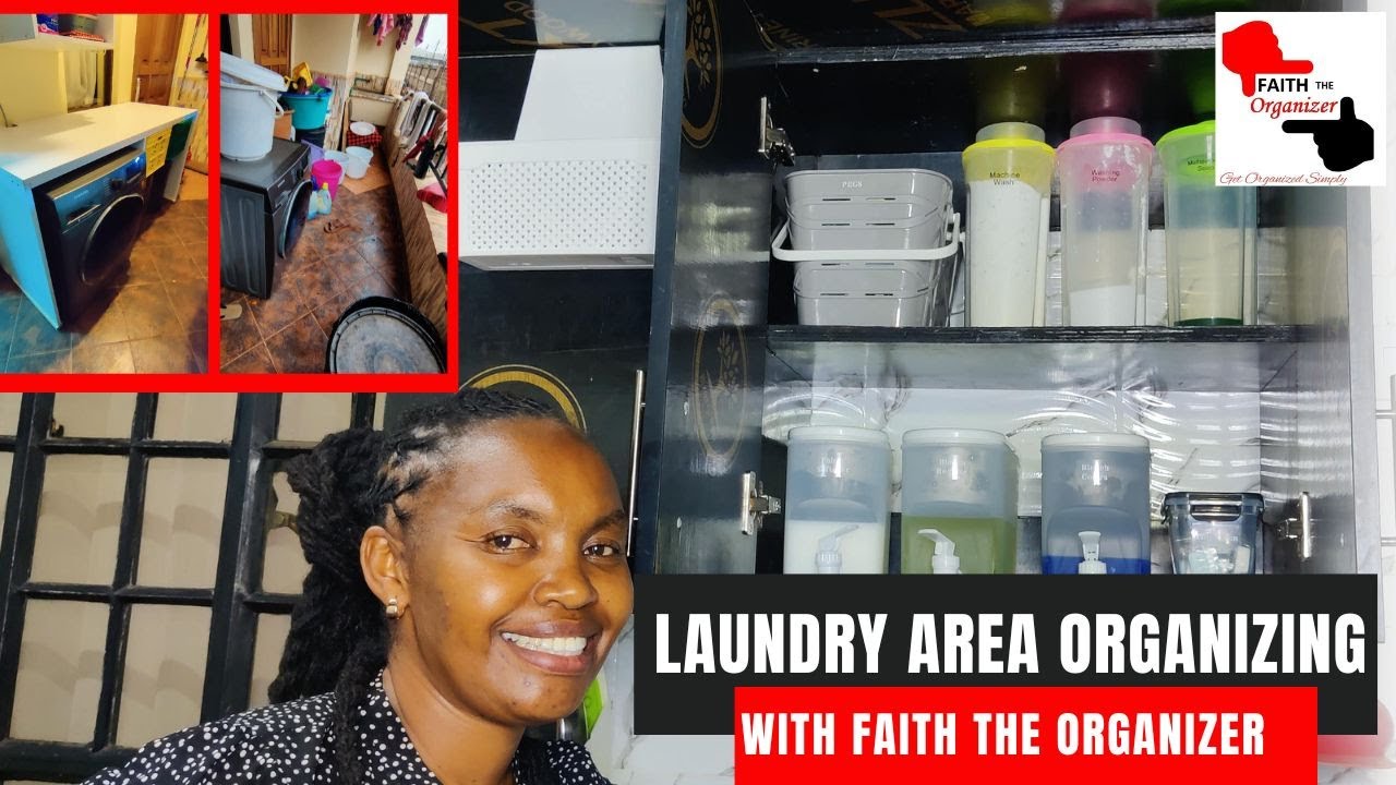 How to organize your Laundry | Tips to maintain the Laundry Area | My Laundry Organizing 2022