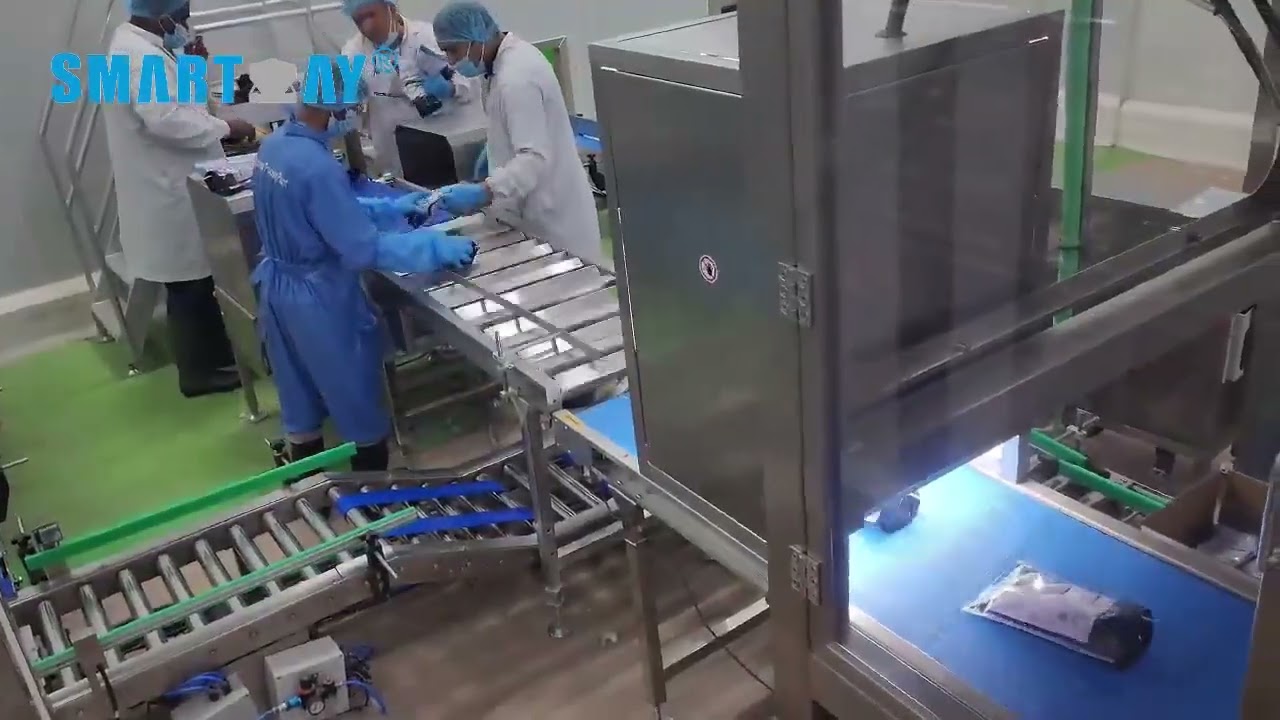 frozen shrimp packing machine