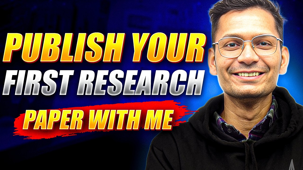 How to Publish Your First Research Paper 🔥| How I Did It Step-by-Step!