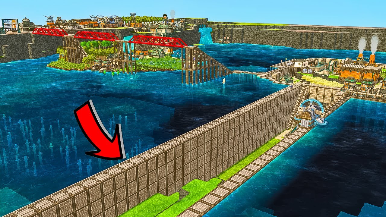 Engineering the MEGA TRENCH in Timberborn!