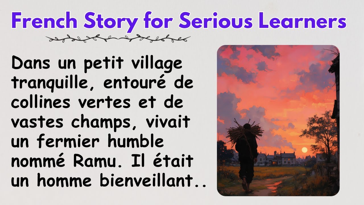 Learn French Fast with Simple Stories | for Beginners | Easy and Slow