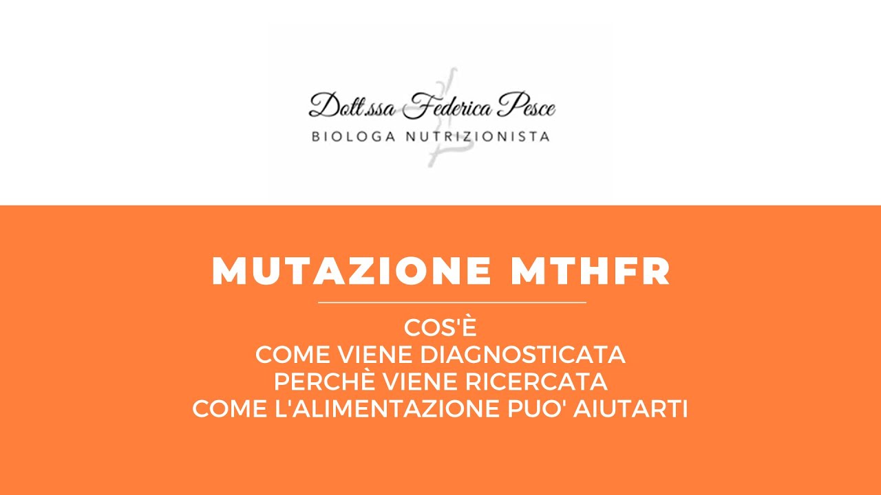 MUTAZIONE MTHFR