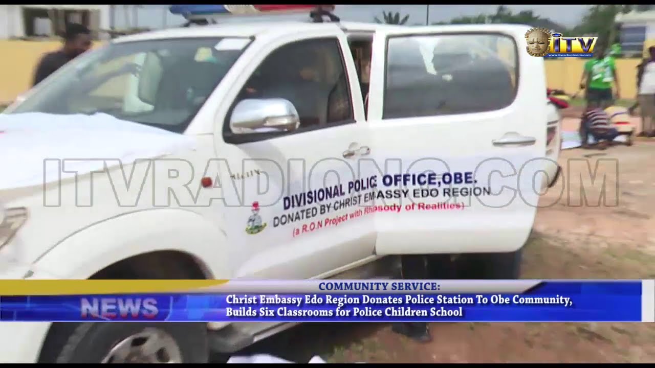 Christ Embassy donates Police State to Obe Community