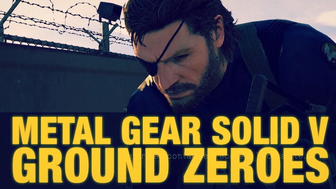 Metal Gear Solid 5 : Ground Zeroes . Le test
