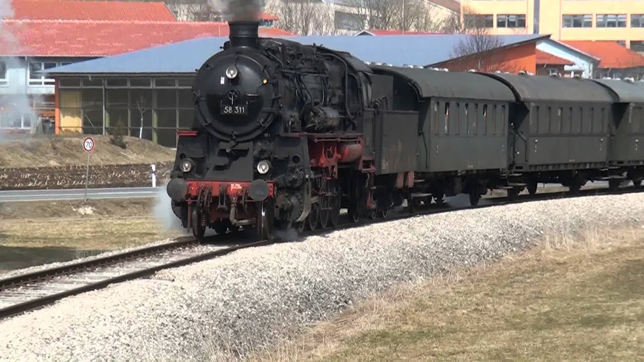58 311 mit Donnerbüchsen nach Trochtelfingen