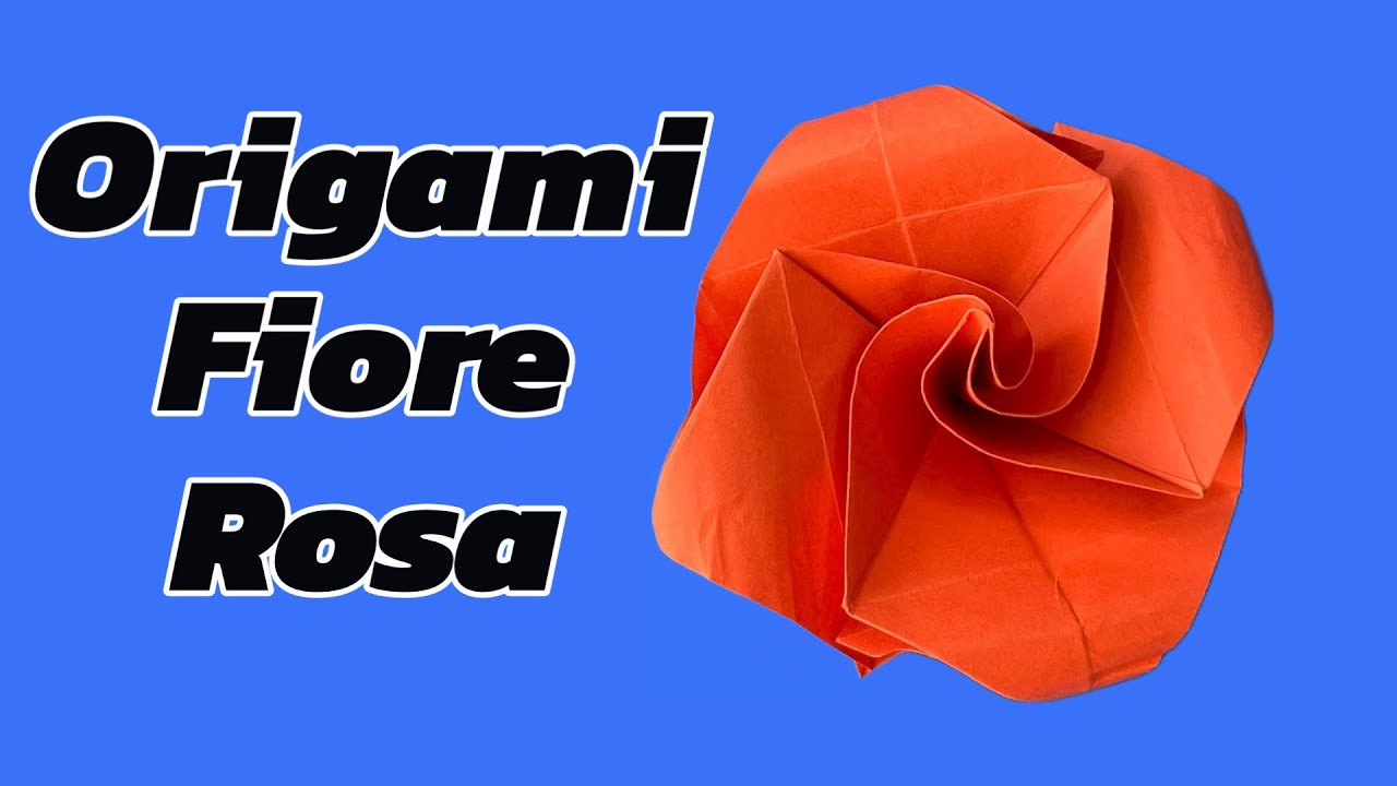 Origami Fiori | Come Fare un Fiore di Carta | Origami Rosa