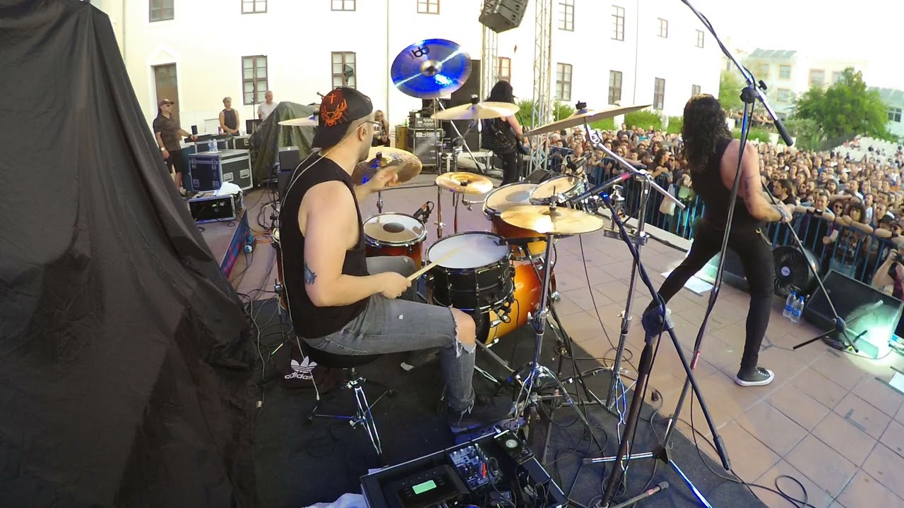 Gus G ft. Ronnie Romero - Mob Rules (Drum Cam Minaki)