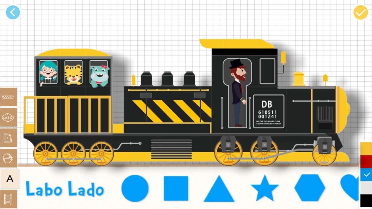 Labo Brick Train - รถไฟอิฐลาโบ คันที่ 73 - By One1