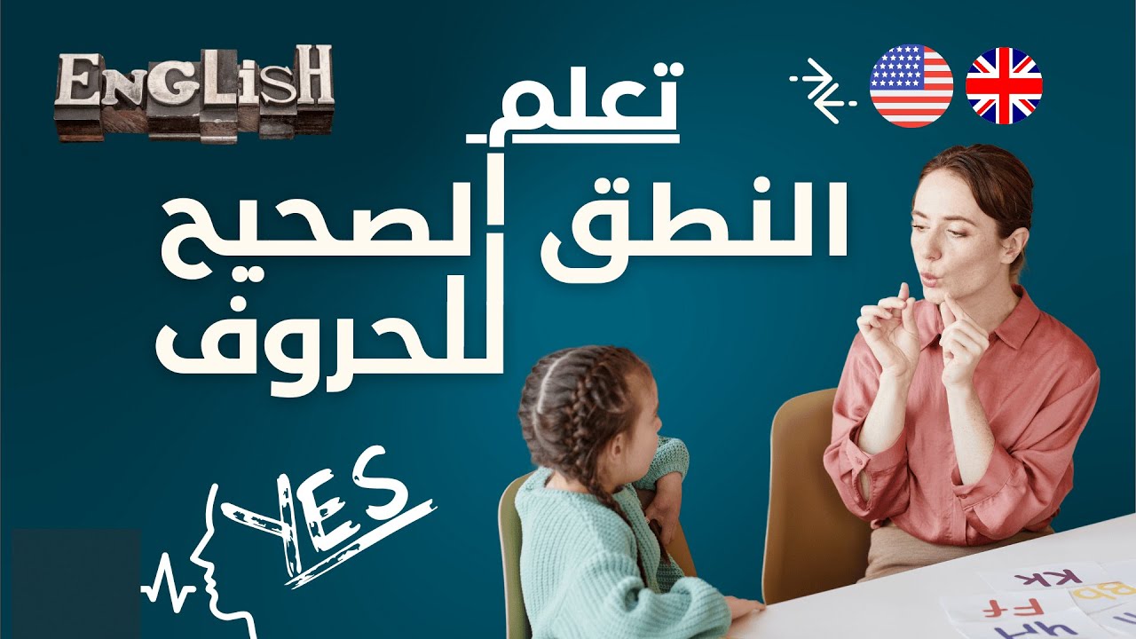 أصوات الحروف الإنجليزية - تعلمها بسهولة وبطريقة ممتعة | Pronouncing English Letters |#انجلش_اكاديمي