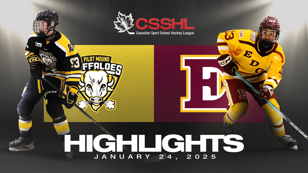 Pilot Mound Hockey Academy vs Edge School U15 Prep 01/24 | CSSHL Highlights
