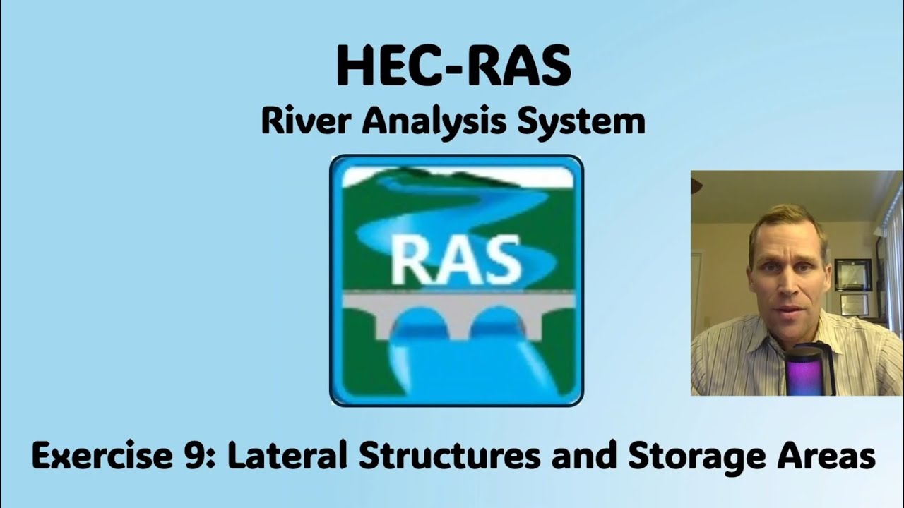HEC RAS Exercise 9 - Lateral Structures and Storage Areas