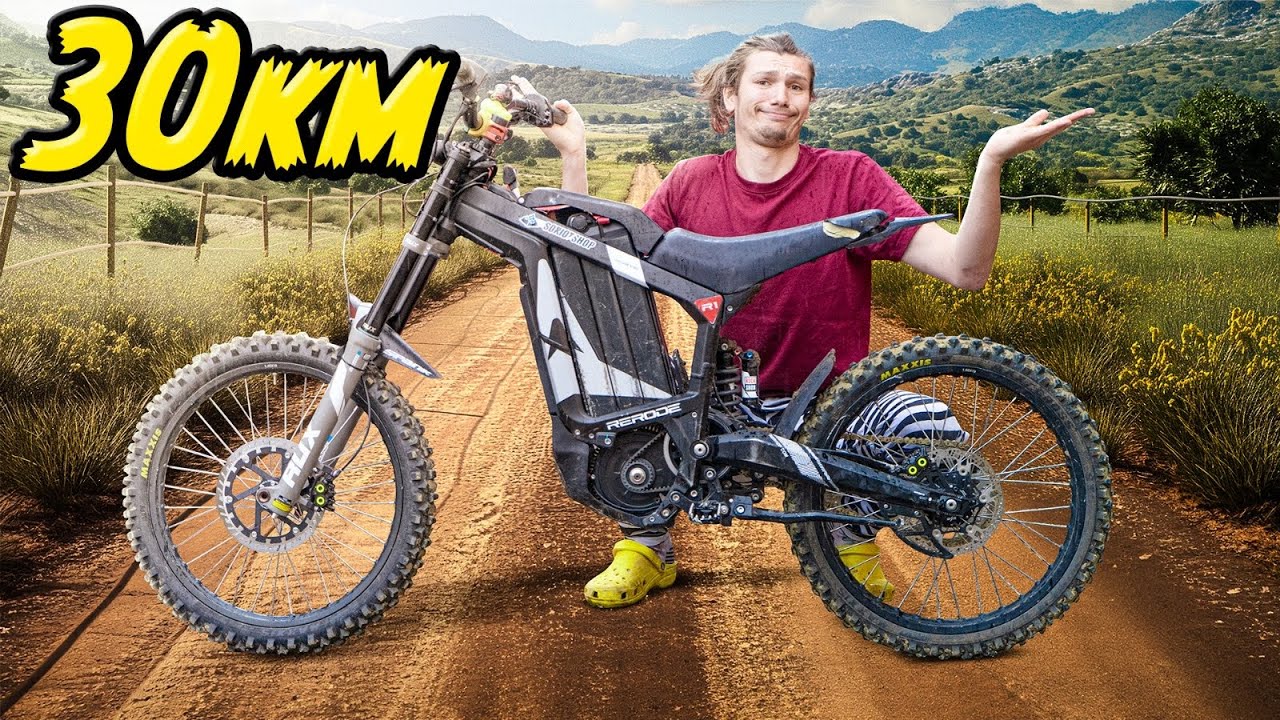 Combien de Km ma nouvelle moto électrique peut faire? (La Rerode R1)