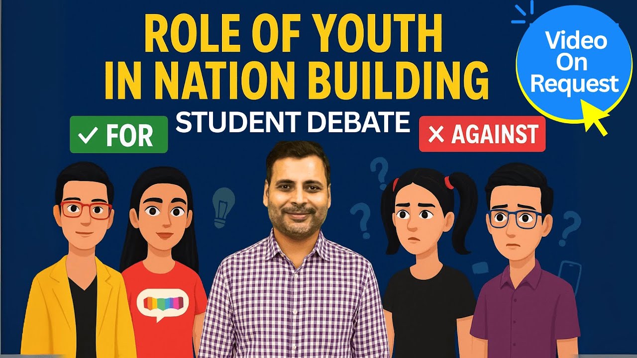 Role of Youth in Nation Building Group Discussion | Debate Topics for Students #debatecompetition