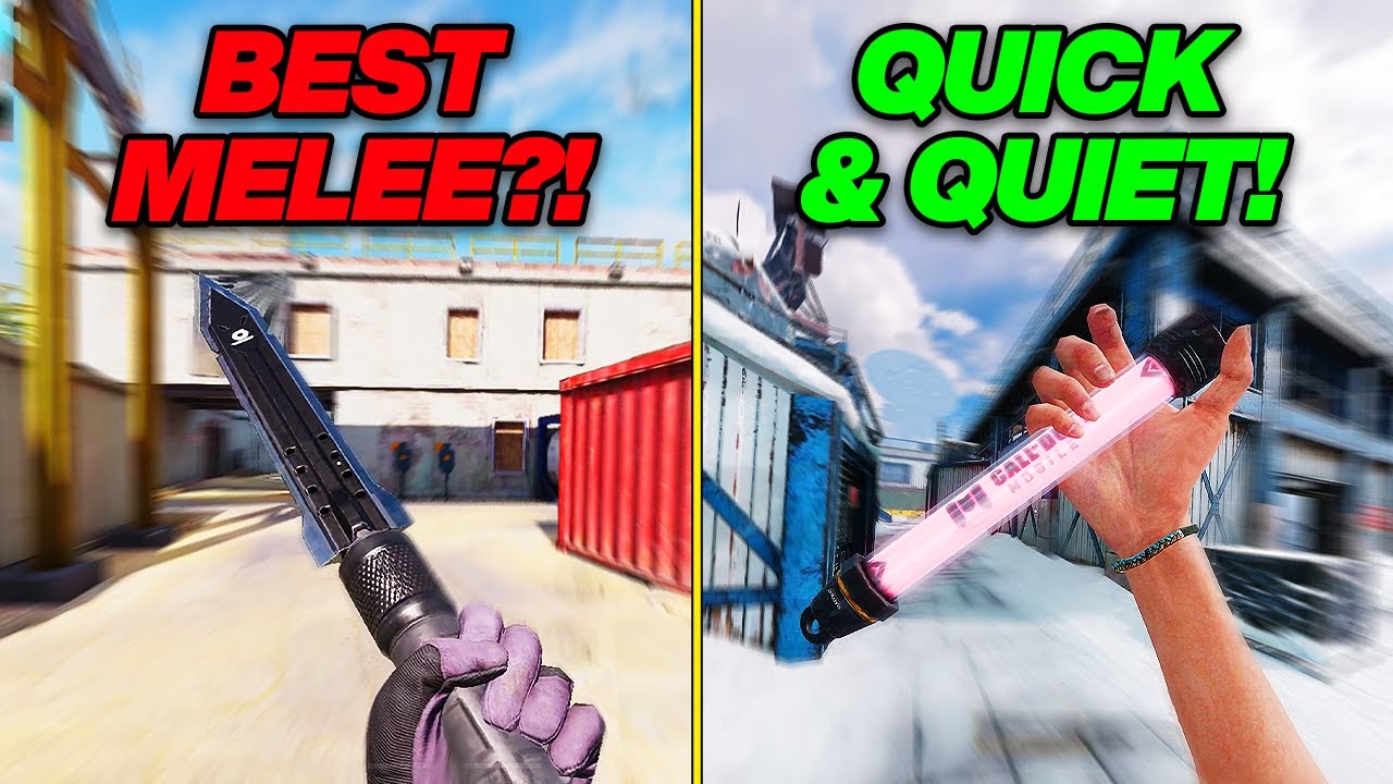 The BEST Melee Weapons You Need in CODM