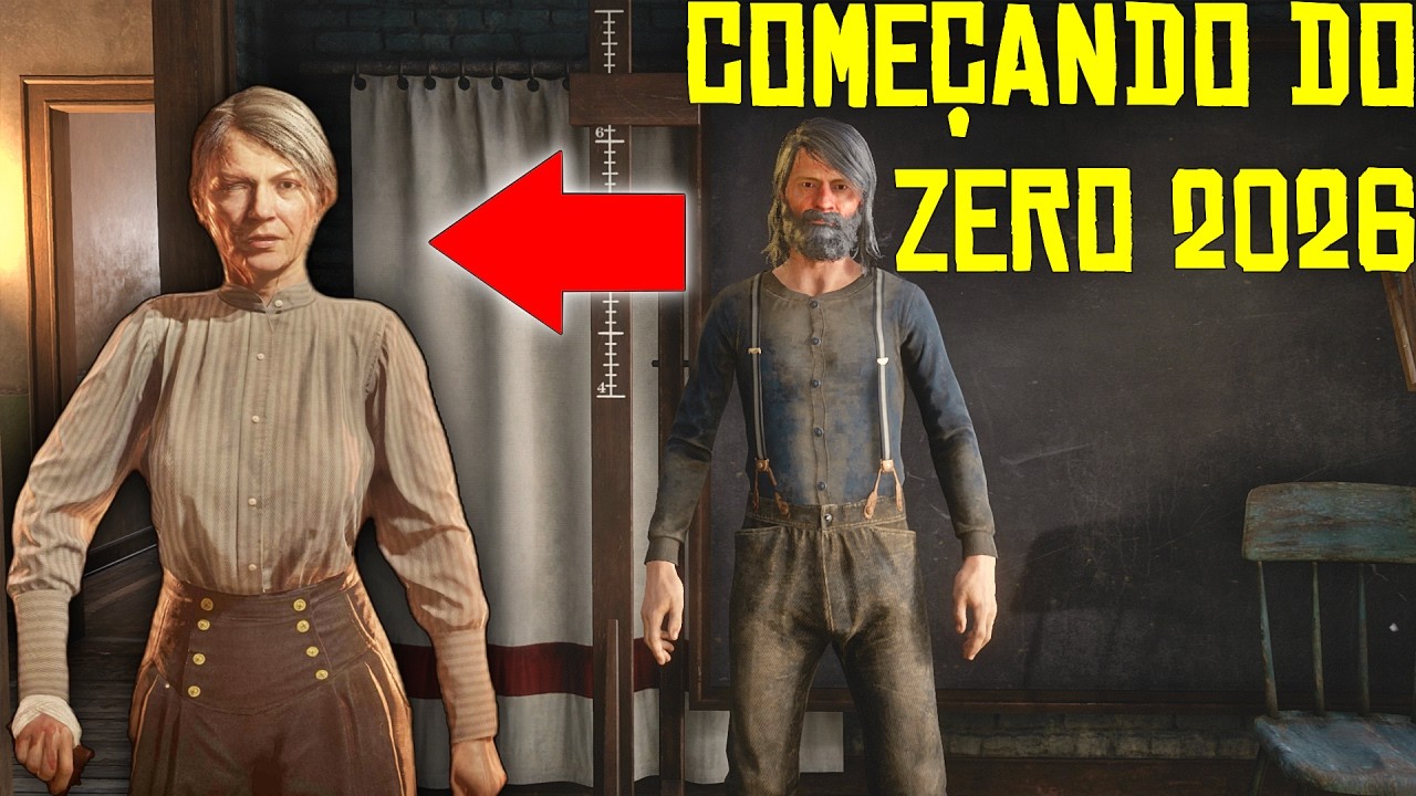 DIA 5 | COMEÇANDO DO ZERO 2026 | RED DEAD ONLINE 2026