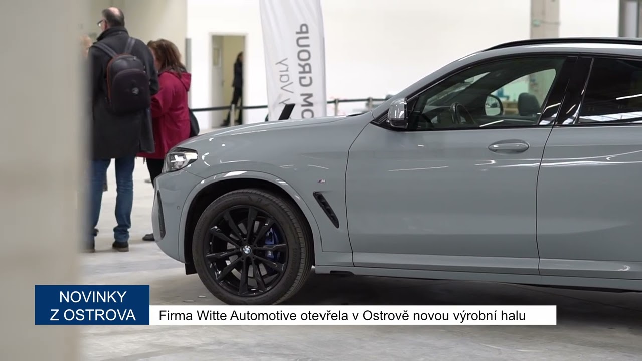 Firma Witte otevřela v Ostrově slavnostně novou halu