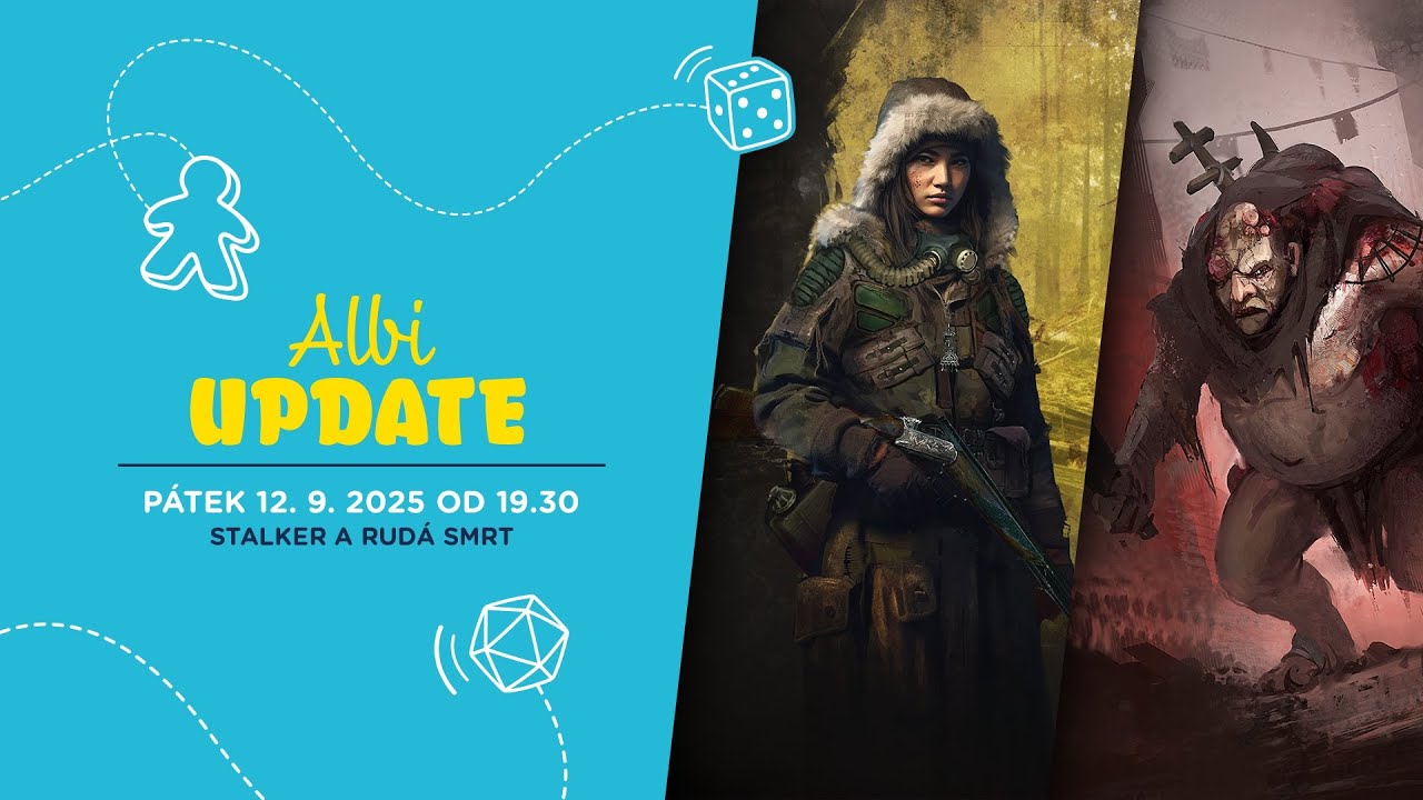 Albi Update - Desková hra S.T.A.L.K.E.R. a Tainted Grail: Rudá smrt