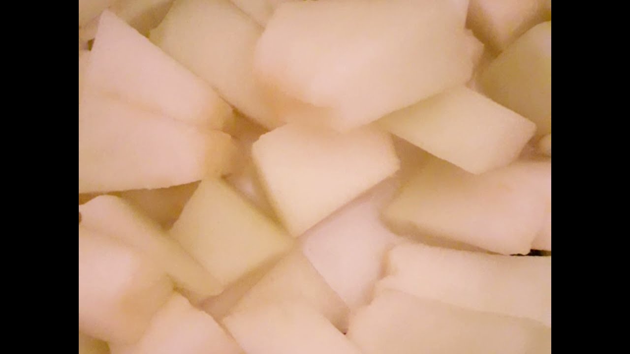 عصير البطيخ الأصفر 