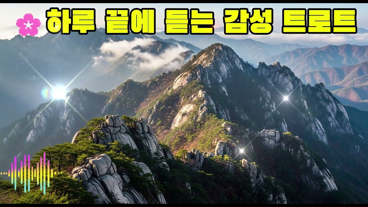 하루 끝에 듣는 감성 트로트