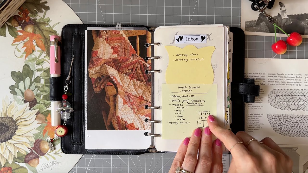 personal rings flip through (the planner that keeps me sane) ✳︎