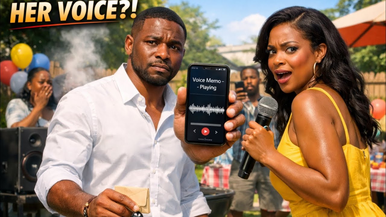 She Cheated, Then Tried to Humiliate Me at My Own Family Cookout—Until the Truth Hit the Speakers..