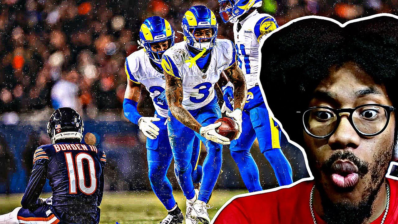 CRAZY ENDING!! RAMS VS BEARS NFC DIVISIONAL PLAYOFF GAME (REACTION)