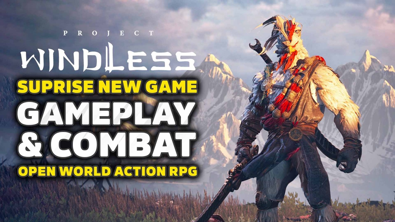 Project Windless &ndash; Open World Action RPG, Combat Gameplay & Black Myth Wukong Style Hit?!