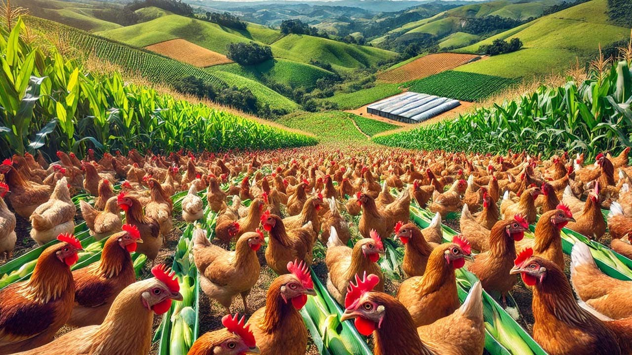Como Os Agricultores Criam Milhões De Galinhas Nas Colinas Para Obter Ovos E Carne