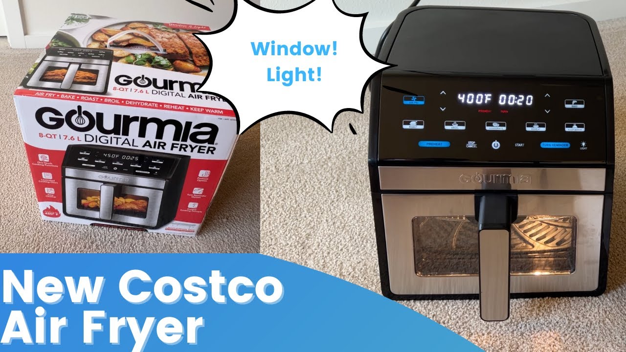 New 2024 Costco Gourmia Digital Air Fryer!