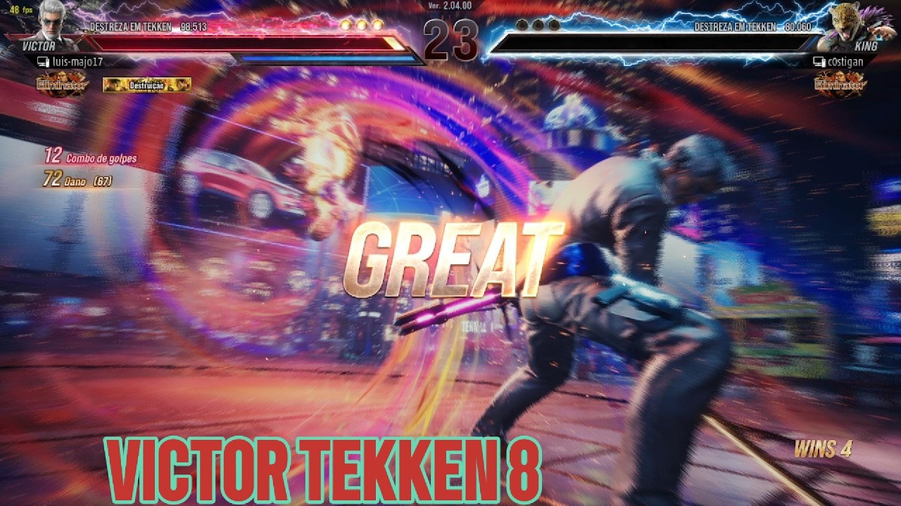 Victor vs Eddy Tekken8