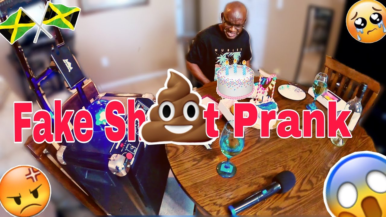 FAKE POOP💩 PRANK ON JAMAICAN FATHER🇯🇲 | I RUINED HIS BIRTHDAY 🎂😢| VLOG#47 | @rushdem22
