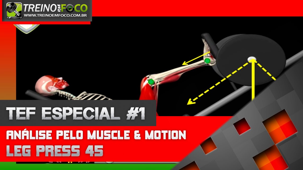 Análise do exercício Leg Press 45º -  TEF Especial Análise de Exercício #1